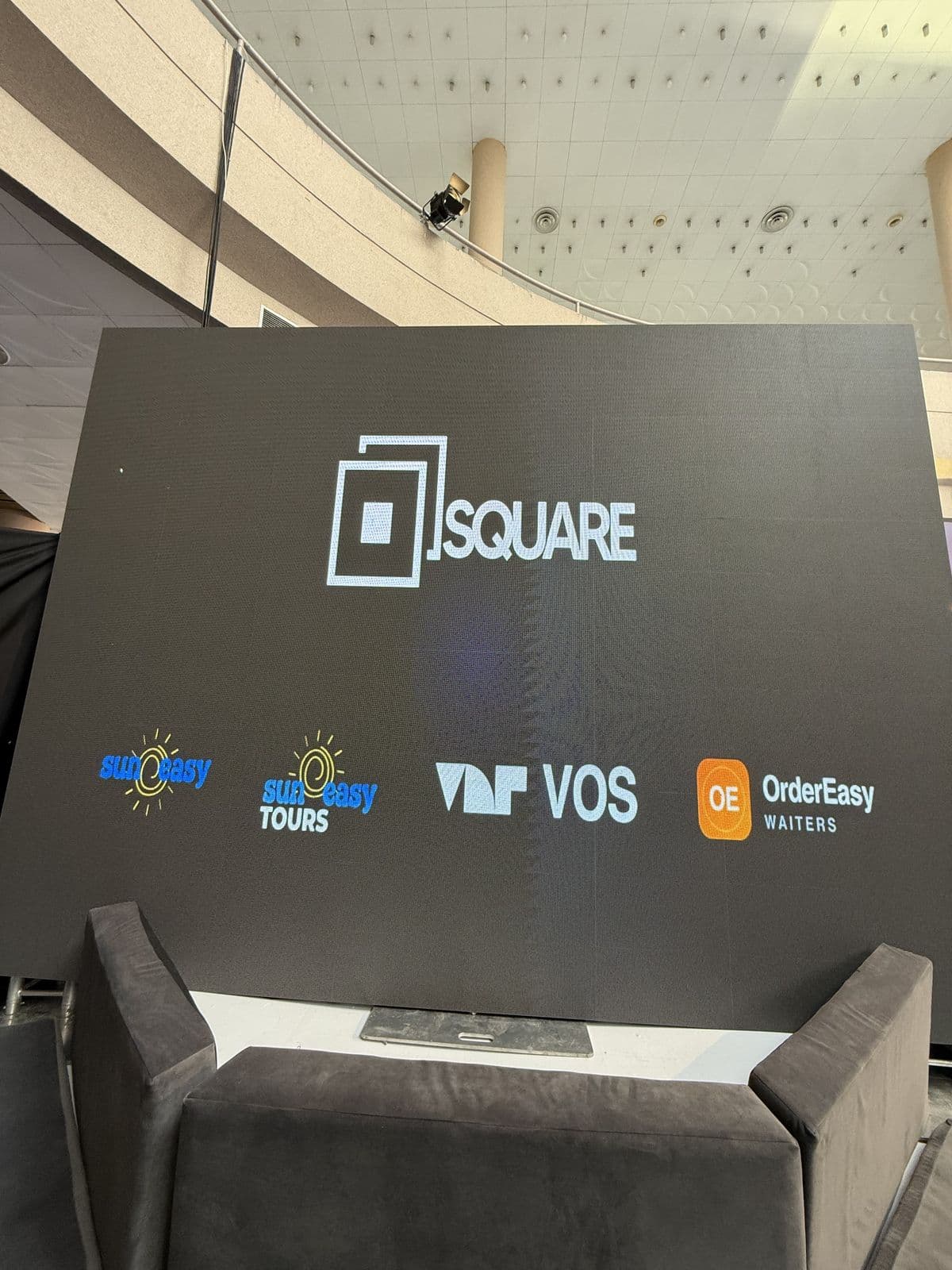 Square Software e i suoi prodotti SunEasy, SunEasy Tours, VOS e OrderEasy Waiters sul grande schermo di Future2Tech 2026