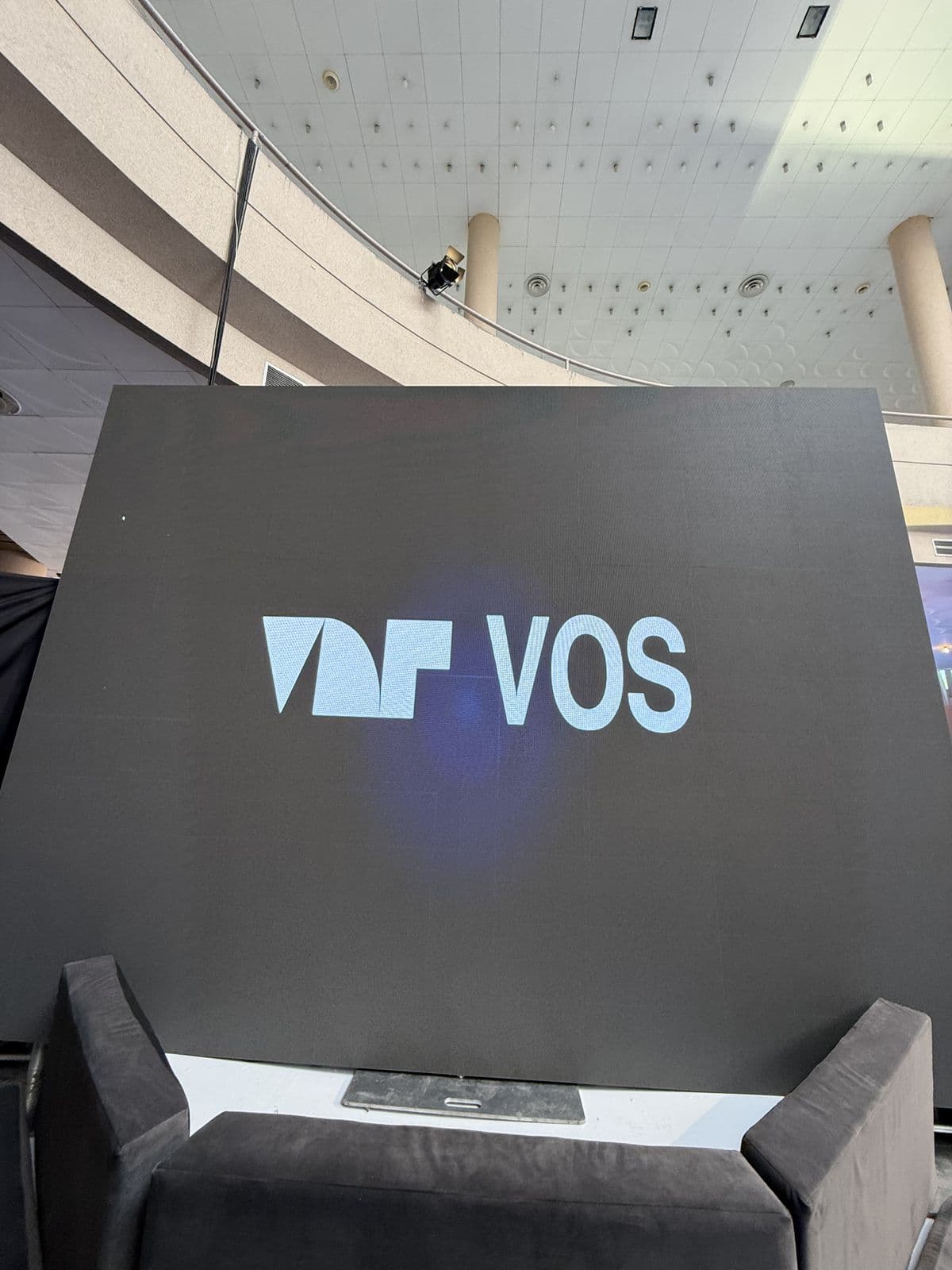 VOS, il nostro software di fiscalizzazione e contabilità, sullo schermo di Future2Tech 2026