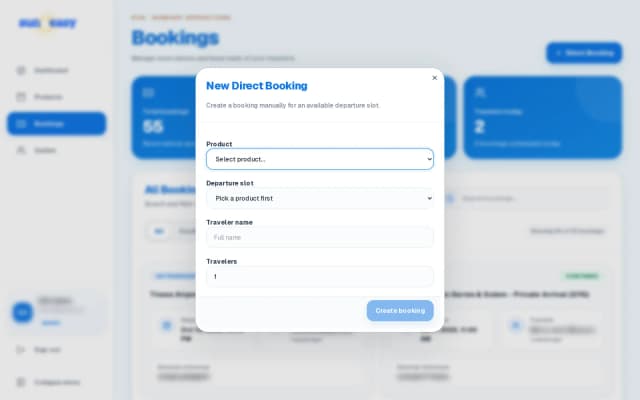 Direct booking
