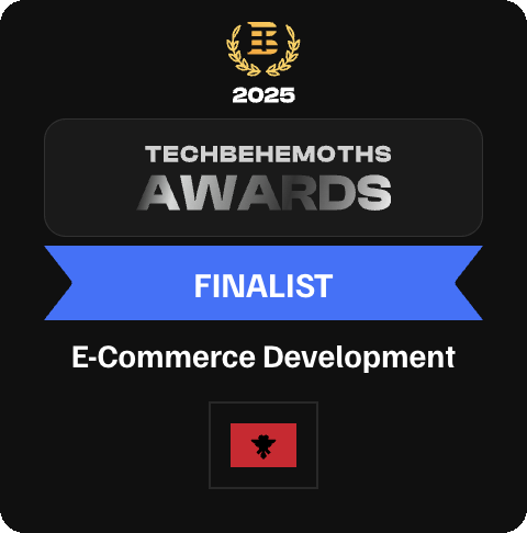 Finalistbadges TechBehemoths Awards 2025: E-Commerce Development