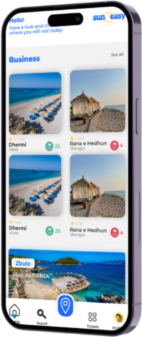 SunEasy Business App Experience